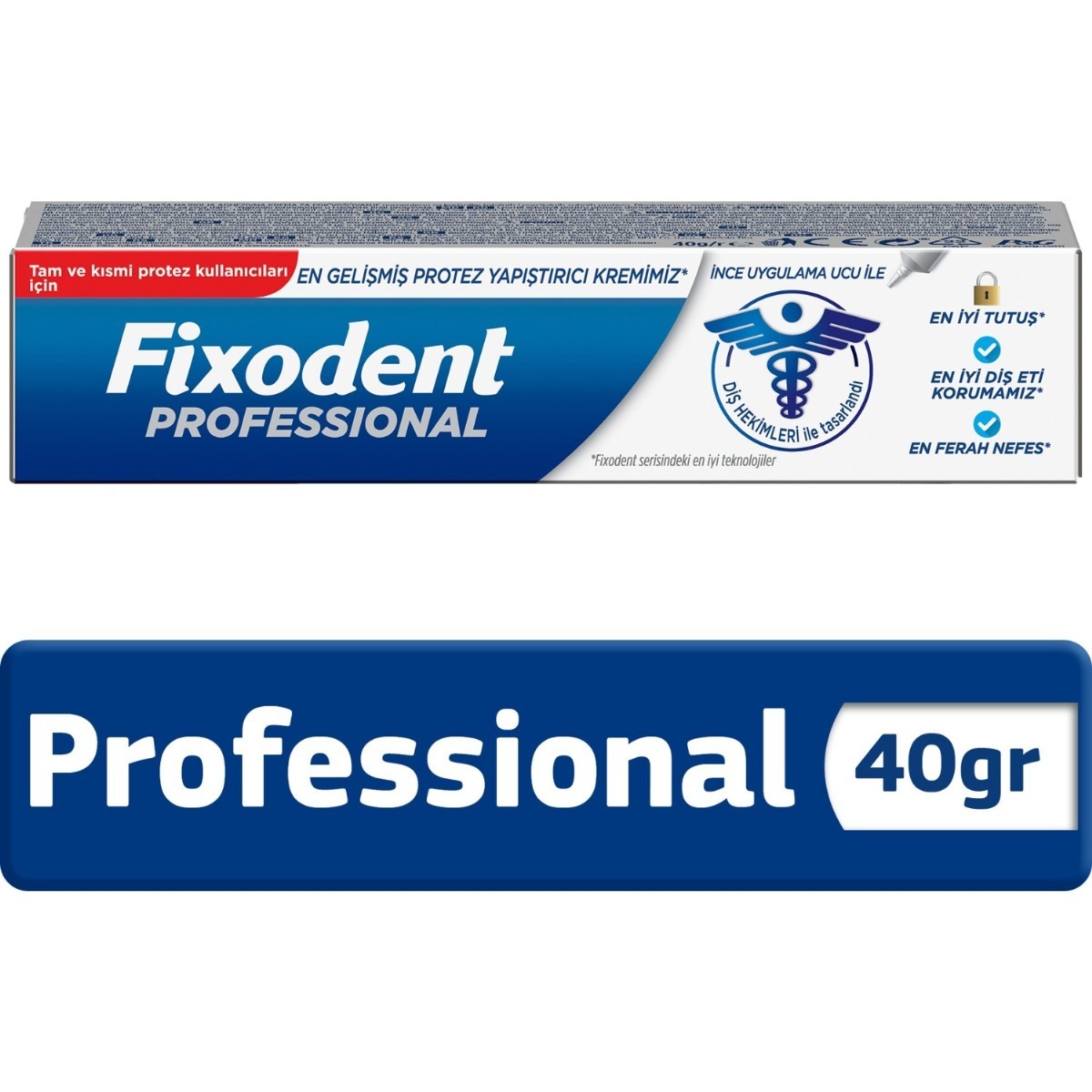 Fixodent Professional Protez Yapıştırıcı Krem 40gr *12 - Ağız Bakım ...